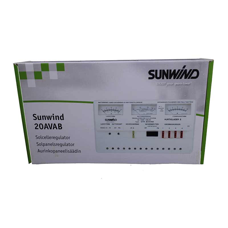 Solcelleregulator Sunwind  20 AVAB