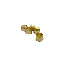 Messingkonus 3/8" for kobberrør 5pk